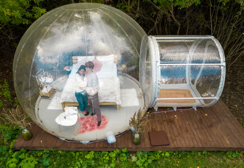 tent bubble room